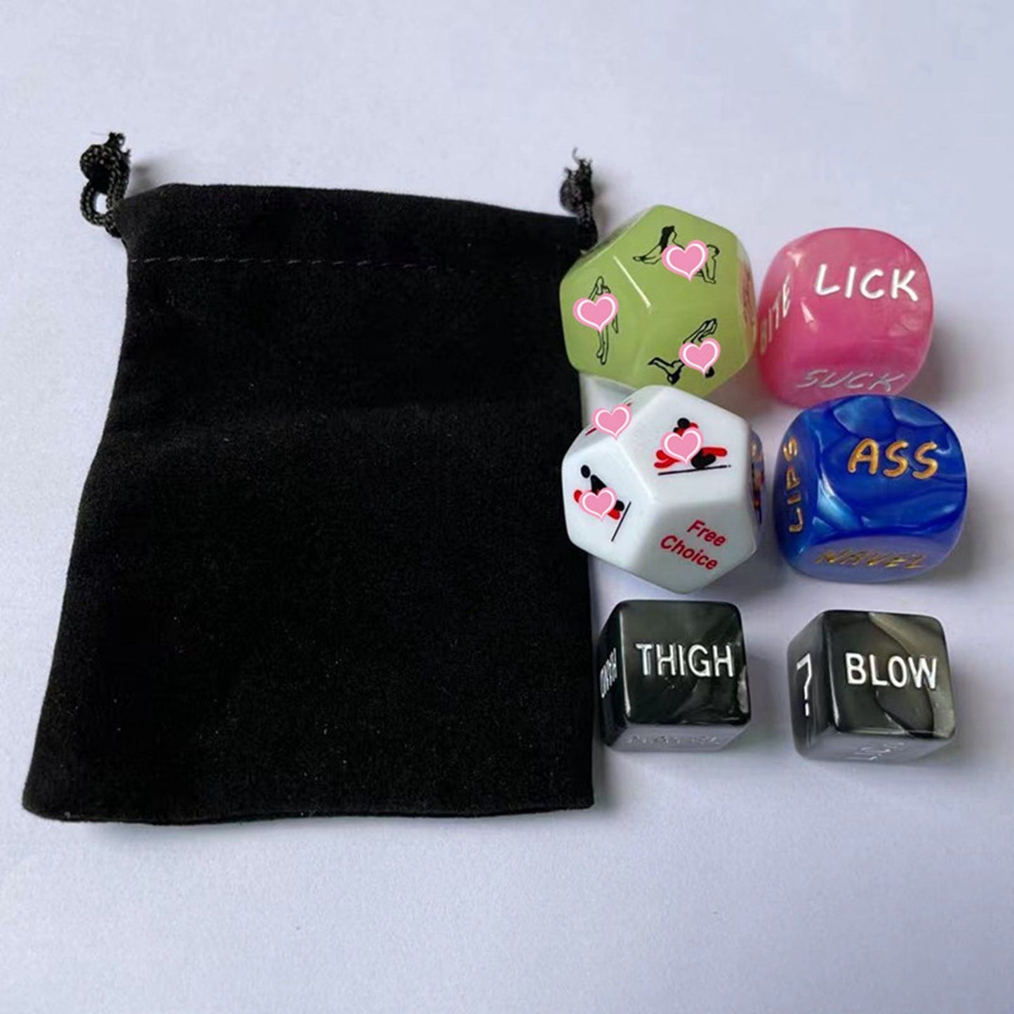 6pcs Sex Play Dice Fun