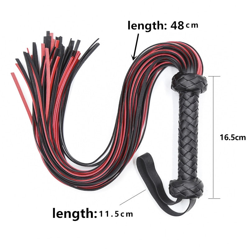 Leather BDSM Whip