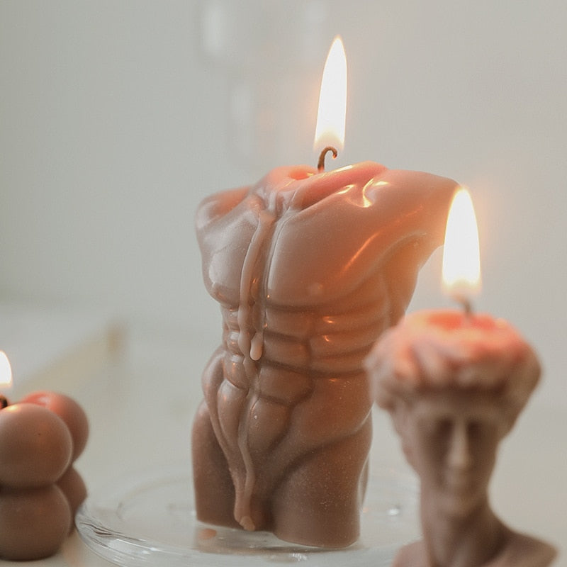 10-Hr Soy BDSM Muscle Man Scented Candle