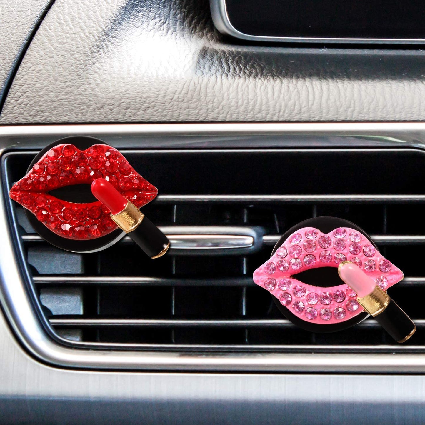 Red Lips Car Aromatherapy Clips