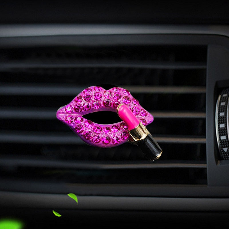 Red Lips Car Aromatherapy Clips