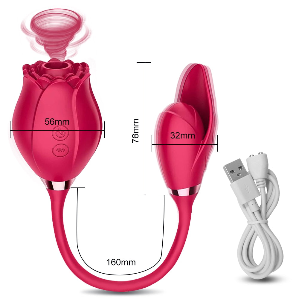 Rose Vibrating Toy for Women