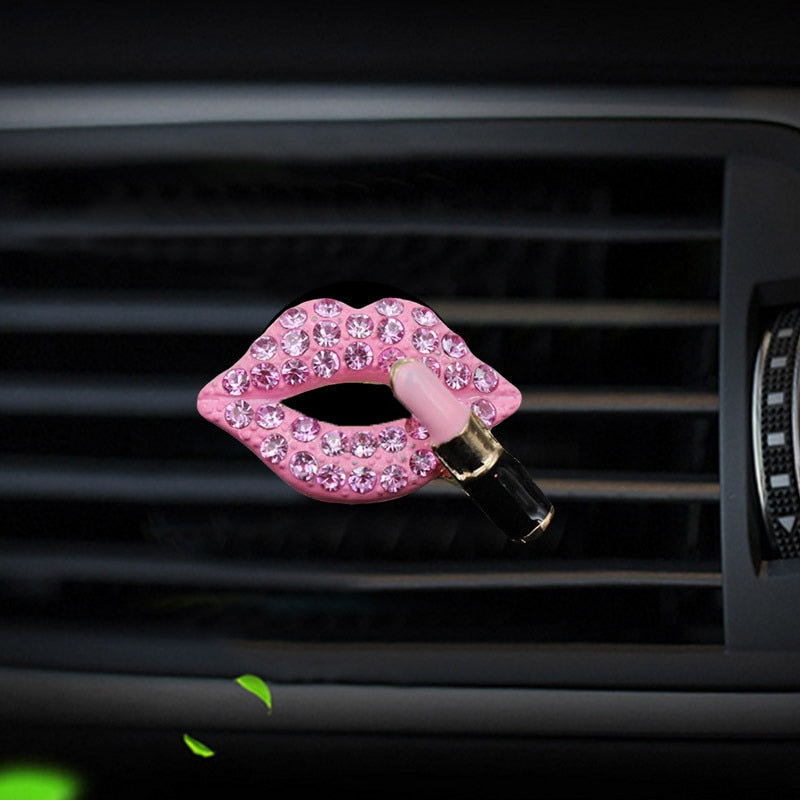 Red Lips Car Aromatherapy Clips