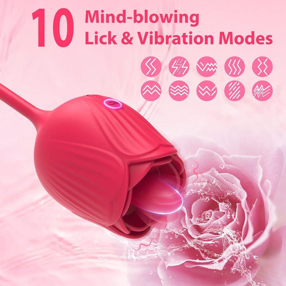 Rose Vibrating Toy for Women