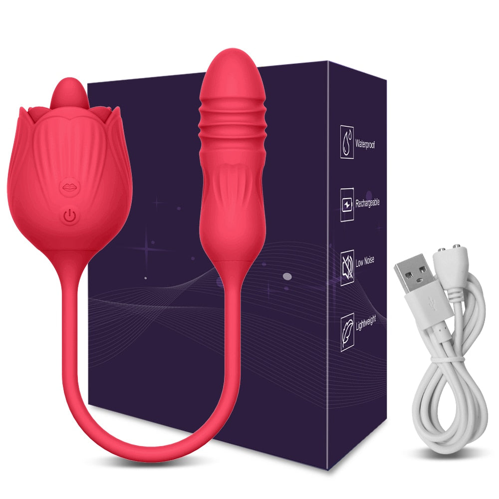 Rose Vibrating Toy for Women