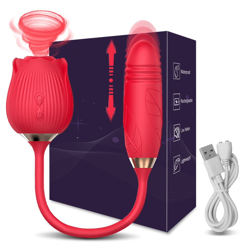 Rose Vibrating Toy for Women