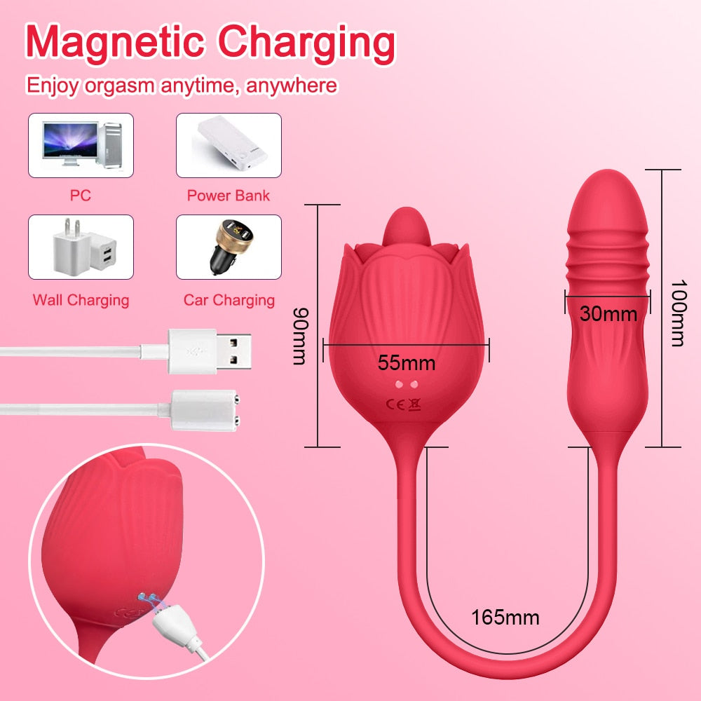 Rose Vibrating Toy for Women Spicy Dicey Store Rose Vibrating Toy for Women Spicy Dicey Store