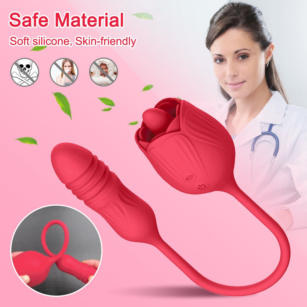 Rose Vibrating Toy for Women