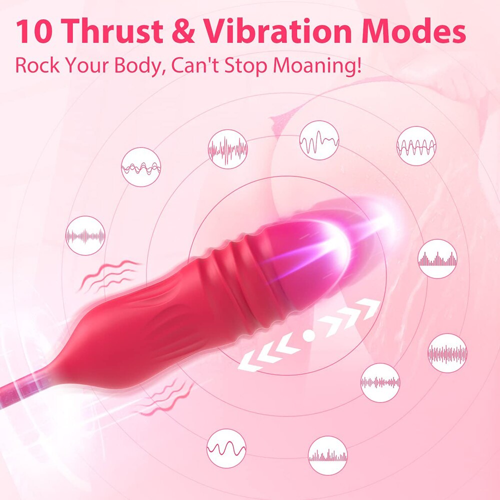 Rose Vibrating Toy for Women