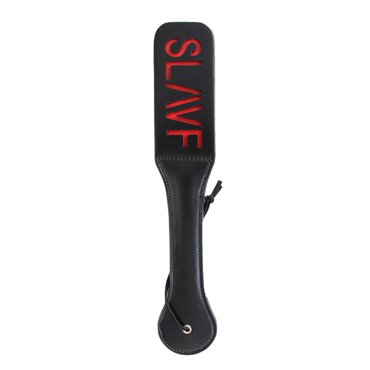 Double-deck Leather BDSM Slave Paddle