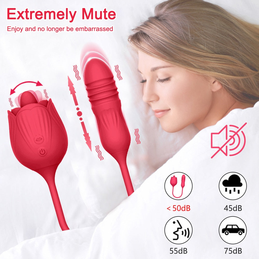 Rose Vibrating Toy for Women