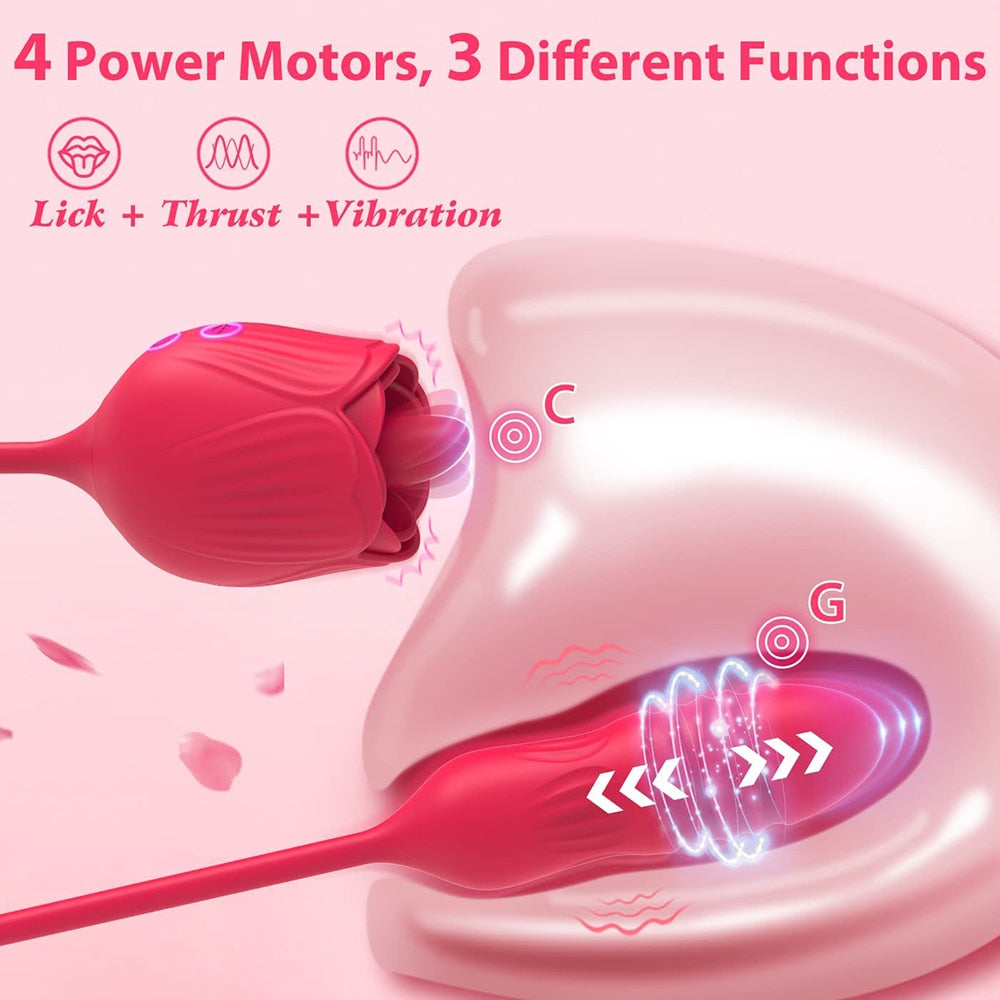 Rose Vibrating Toy for Women